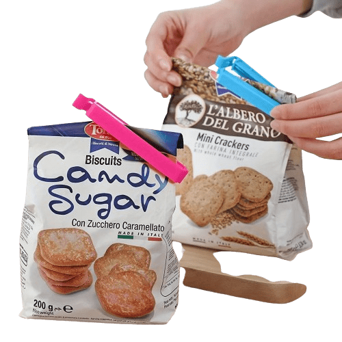 10 Pinces à Sceller pour Sachets Alimentaires