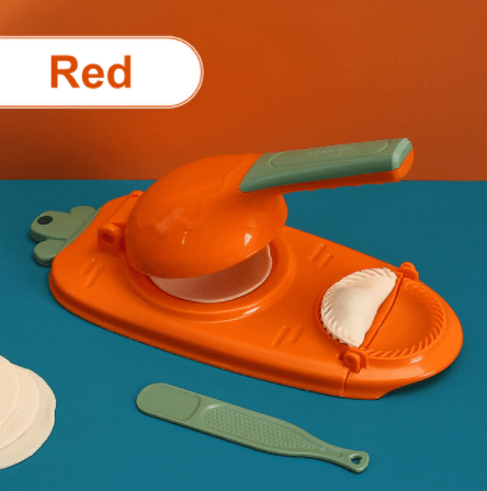 2 in 1 Multifunctional Dumpling Maker Red