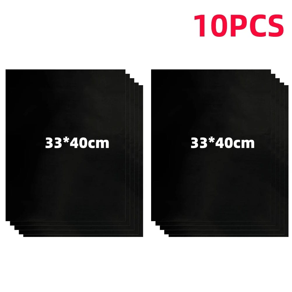 5-20PCS Non-stick BBQ Grill Mat Barbecue Outdoor Baking Mat Reusable BBQ Cooking Grilling Sheet for Party Grill Mat Kitchen Tool 33x40cm 10pcs / CHINA