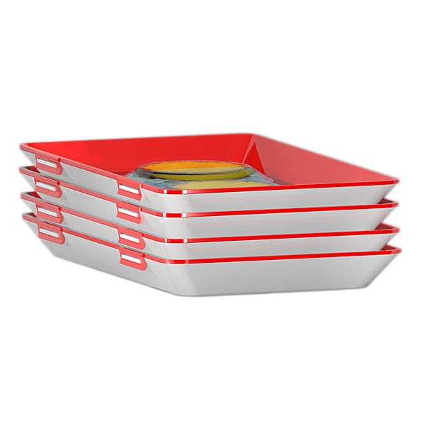 5 Plateaux de conservation réutilisables (dont 1 offert !)