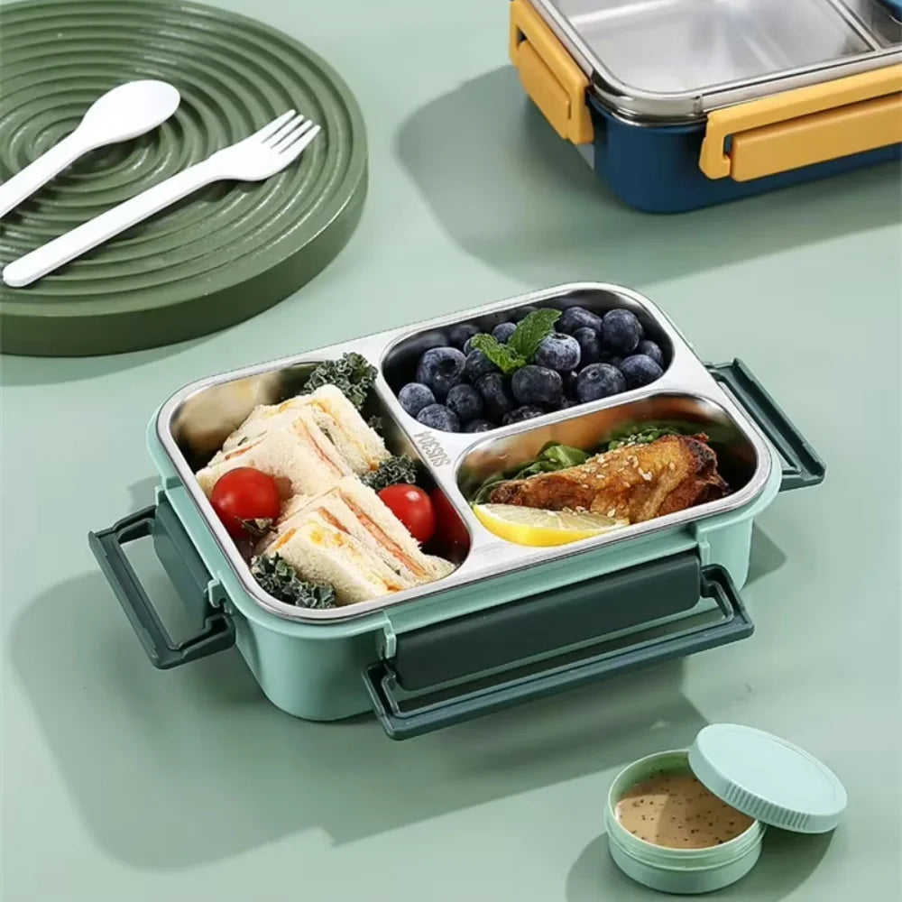 Conteneur pour repas équilibrés en inox