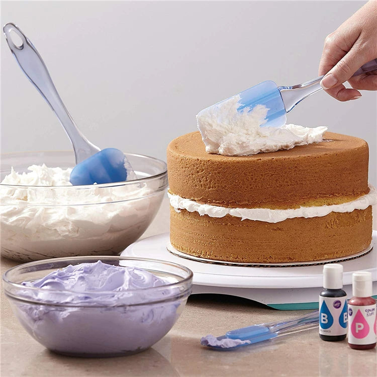 spatules en silicone de différentes tailles