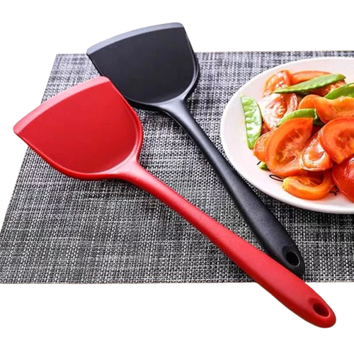 2 Spatules Silicone Résistantes à la Chaleur pour Cuisson