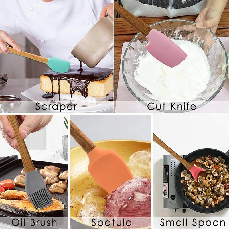 spatule ergonomique en silicone