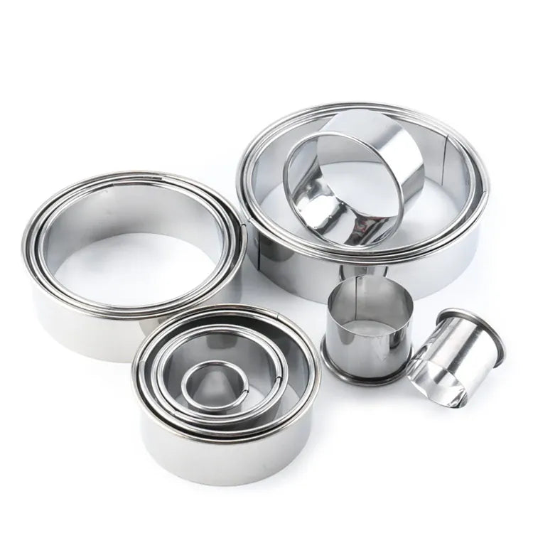 Set de 14 emporte-pièces en acier inoxydable pour biscuits et gâteaux emportepieces