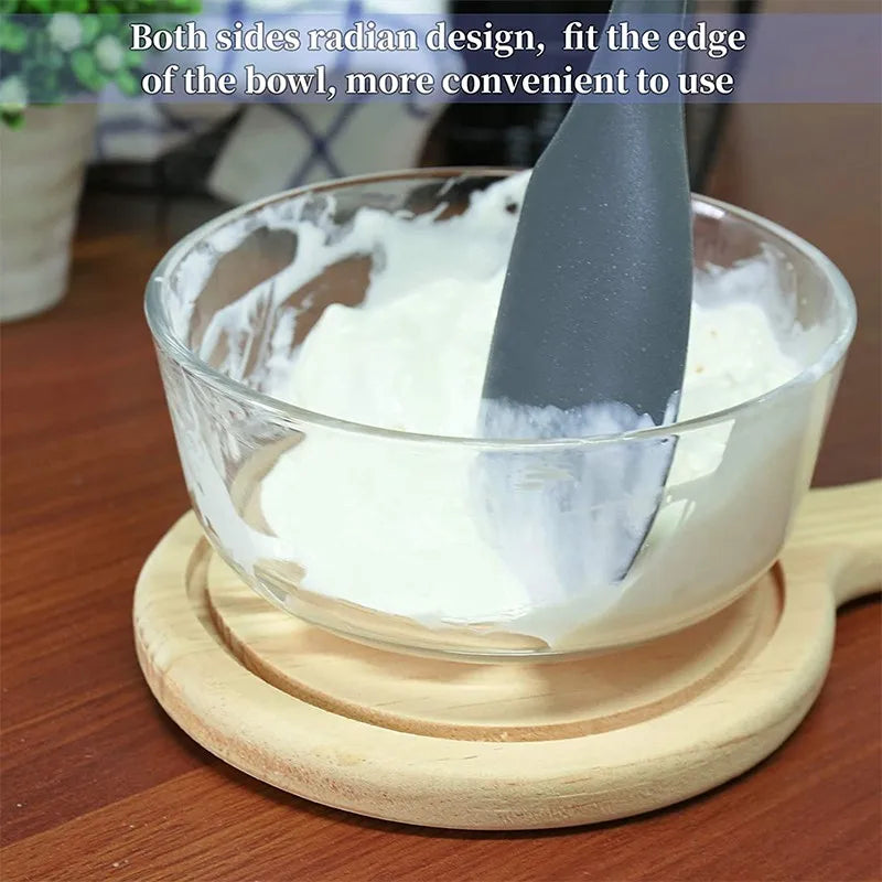 spatule de pâtisserie en silicone résistante