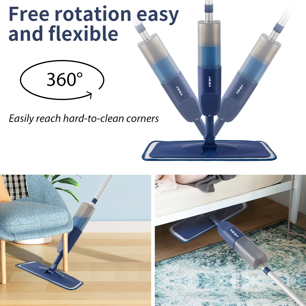 Balai Serpillère Vaporisateur pour la Cuisine (carrelage et bois)