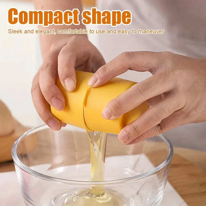 Bac à œufs pratique pour séparation des jaunes et blancs