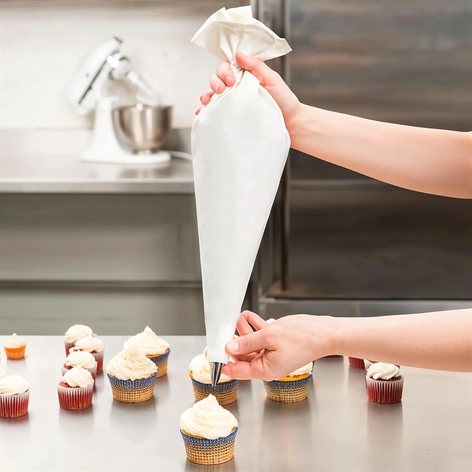 sac à douille décoratif pour gâteau