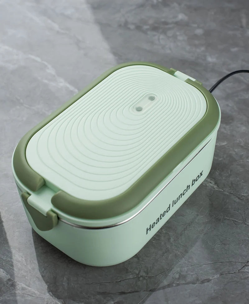 récipient de repas avec chauffage intégré