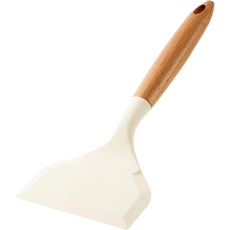 spatule large en silicone pour mélanger