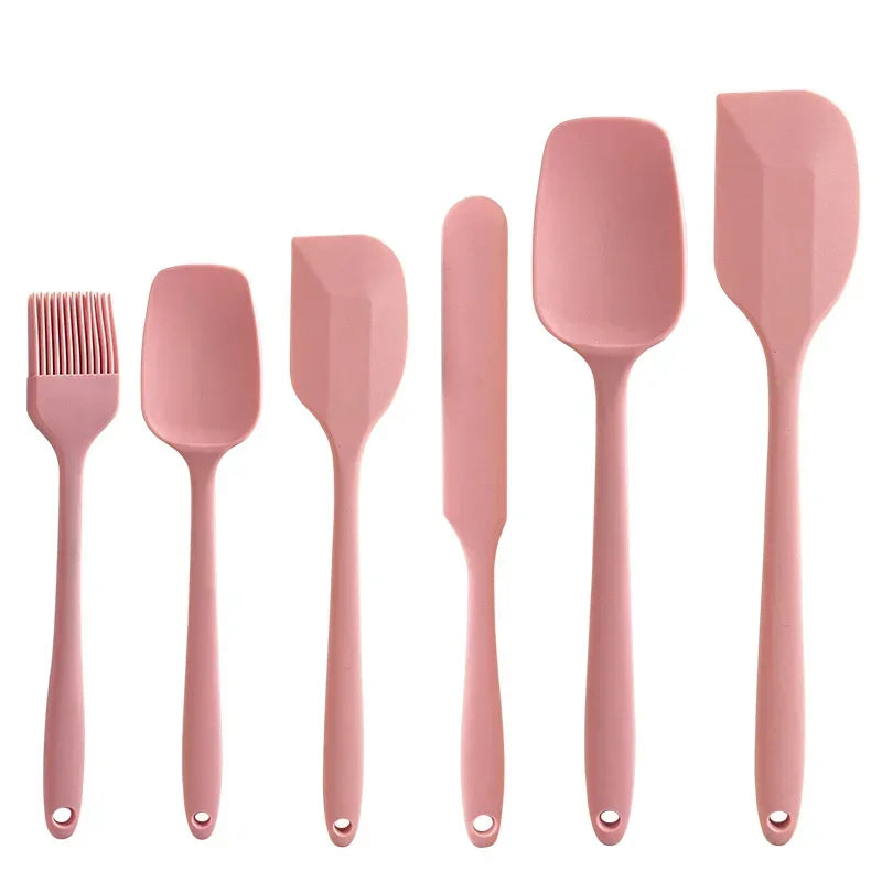 set de spatules en silicone pour cuisson saine