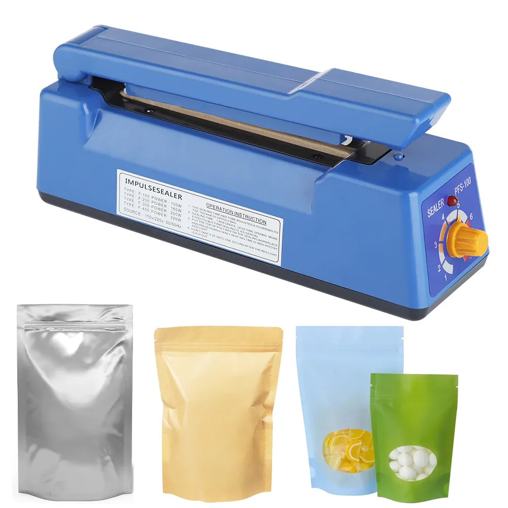 Scelleuse Alimentaire Électrique - 200 Watts Sacs Compatibles sv