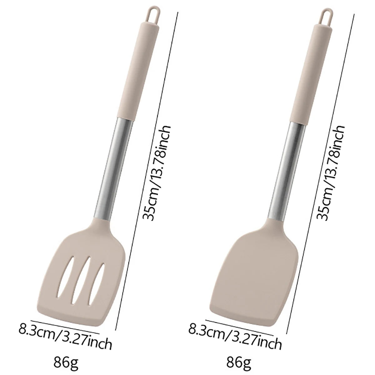 spatules en silicone professionnel résistantes à la chaleur