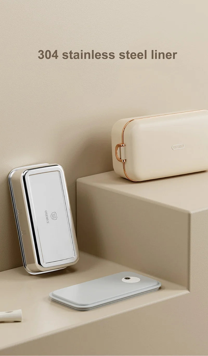boite dejeuner en inox avec isolation pour voyages