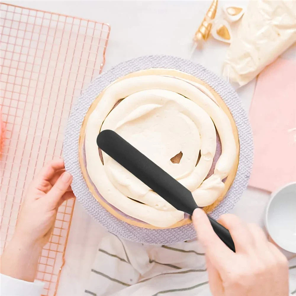 spatules de cuisine en silicone élégantes