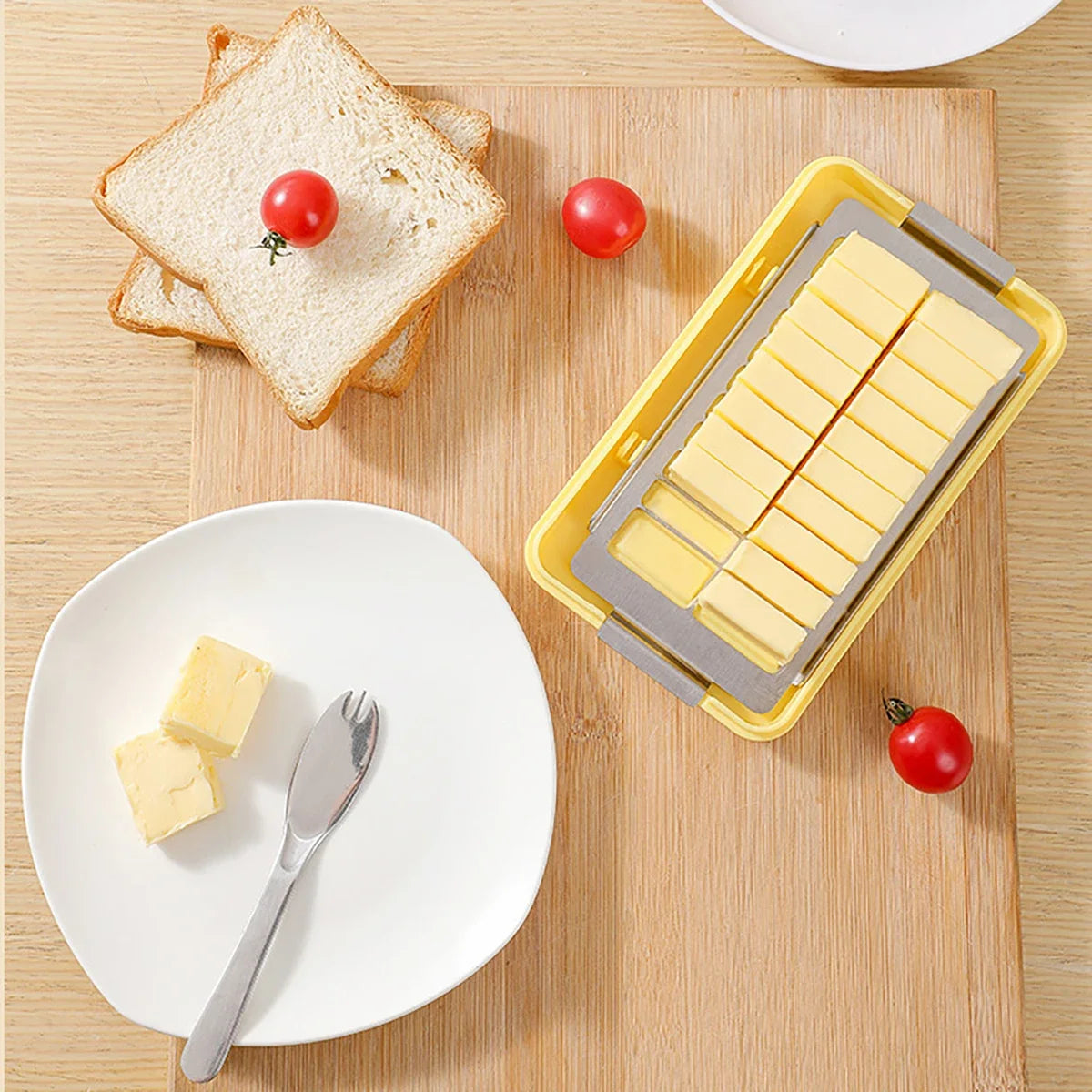 boîte pour fromage et beurre recyclable
