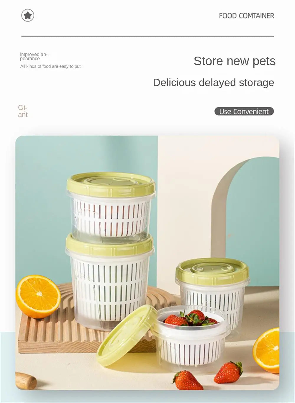 système de rangement frigo hermétique