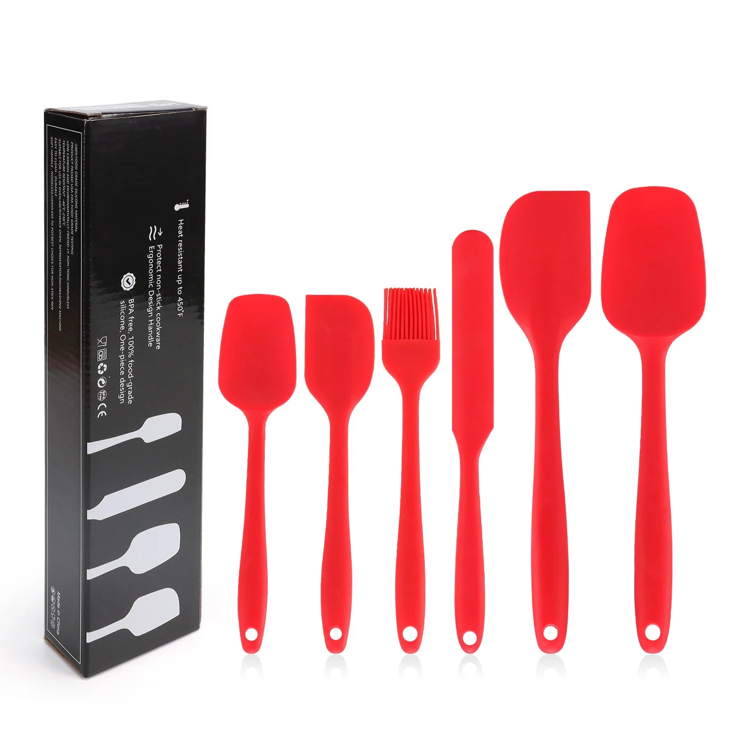 design ergonomique d'ustensiles en silicone