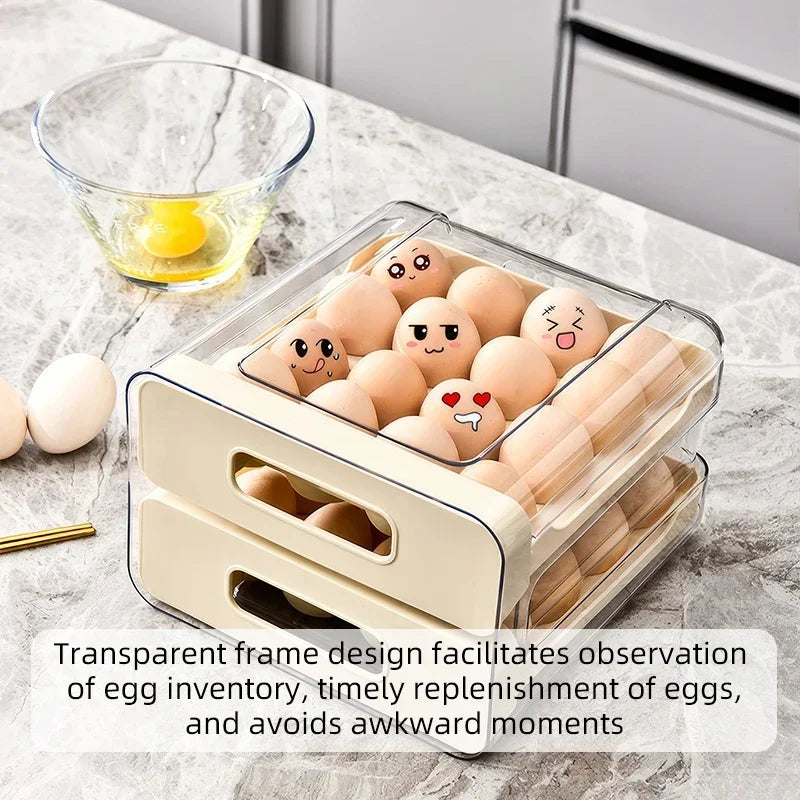 étagère de rangement œufs frigo