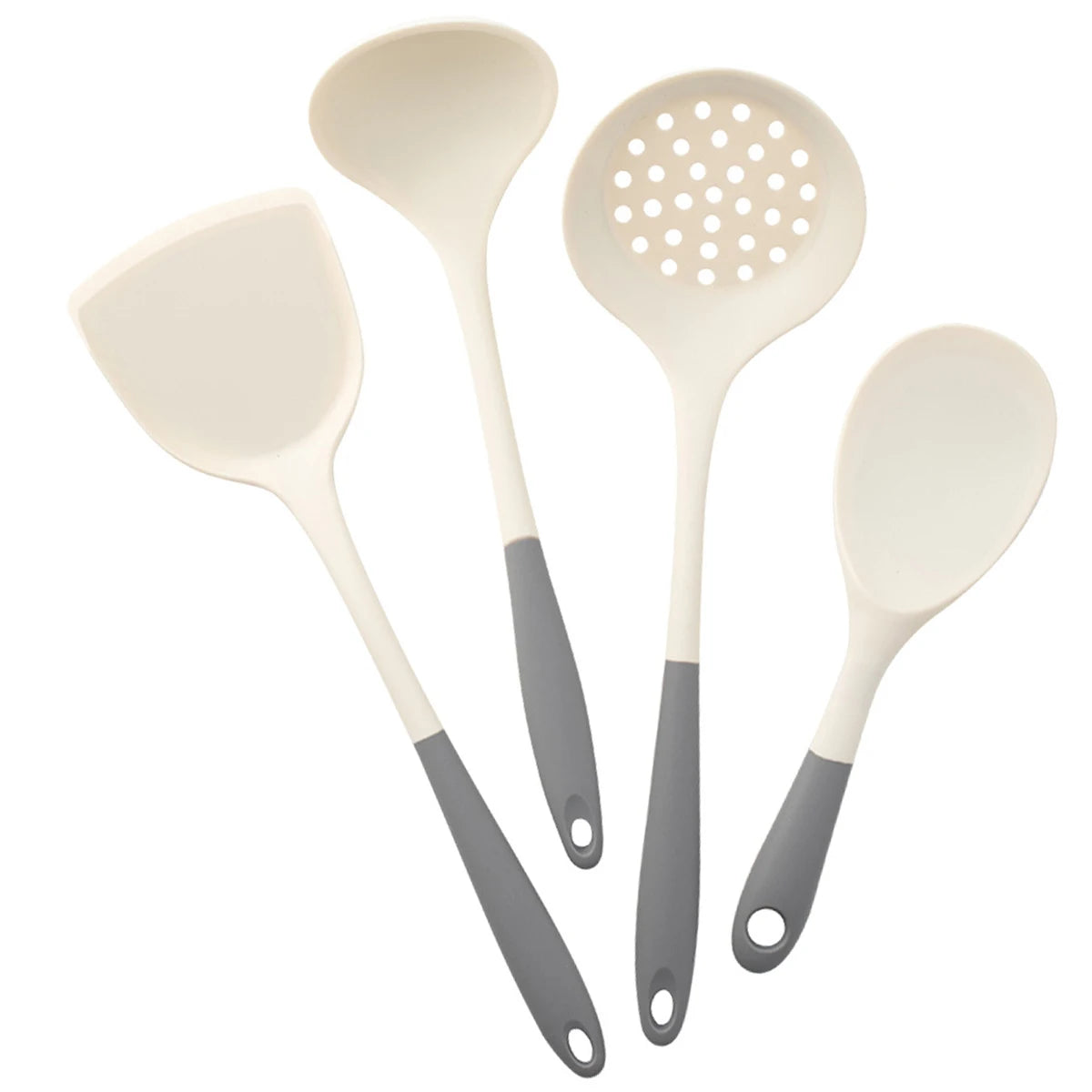 ustensiles de cuisine en silicone faciles à nettoyer