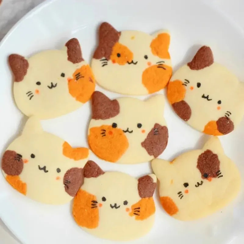 Emporte-pièce en aluminium en forme de chat pour biscuits et pâtisseries emportepieces