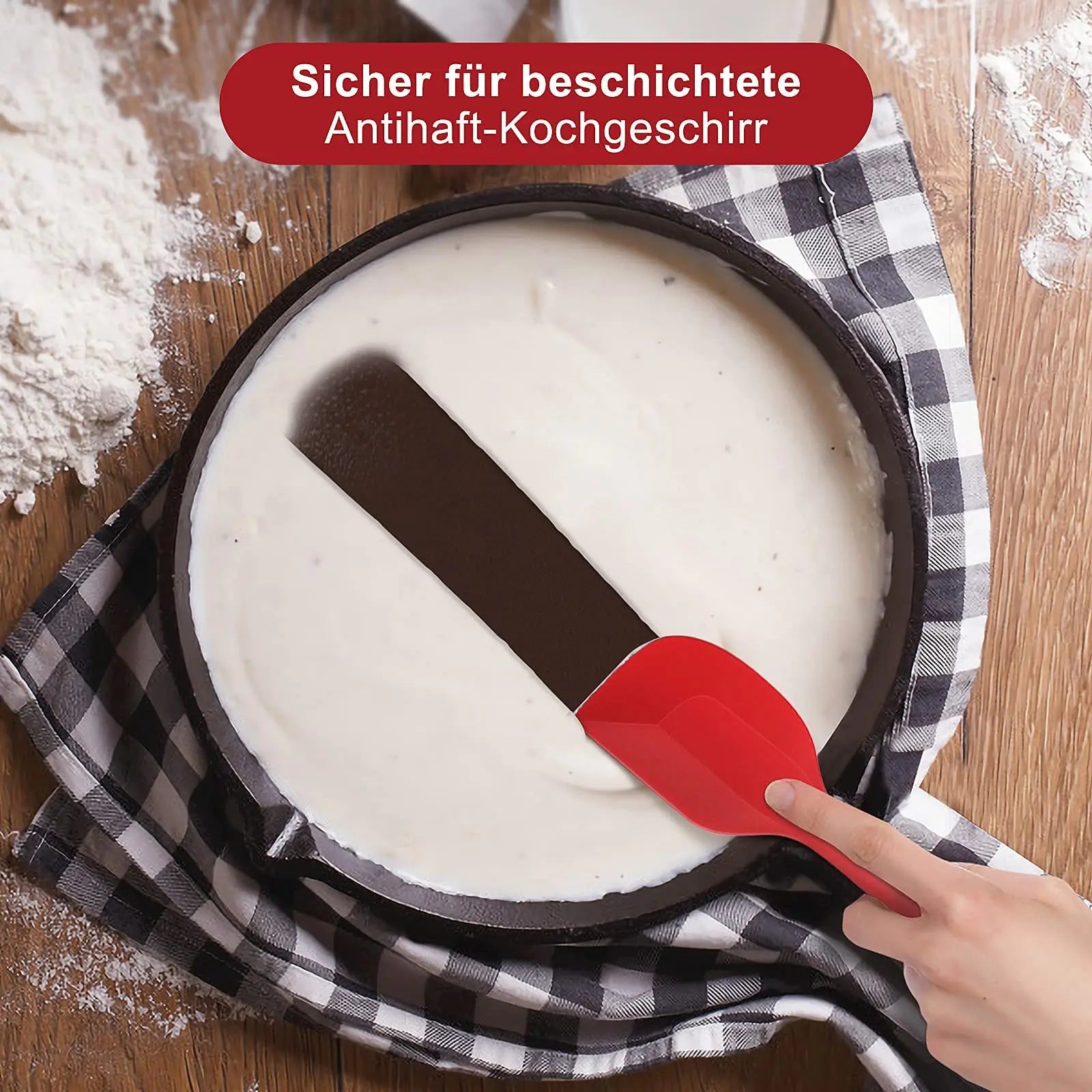 outils de cuisson en silicone 5 pièces