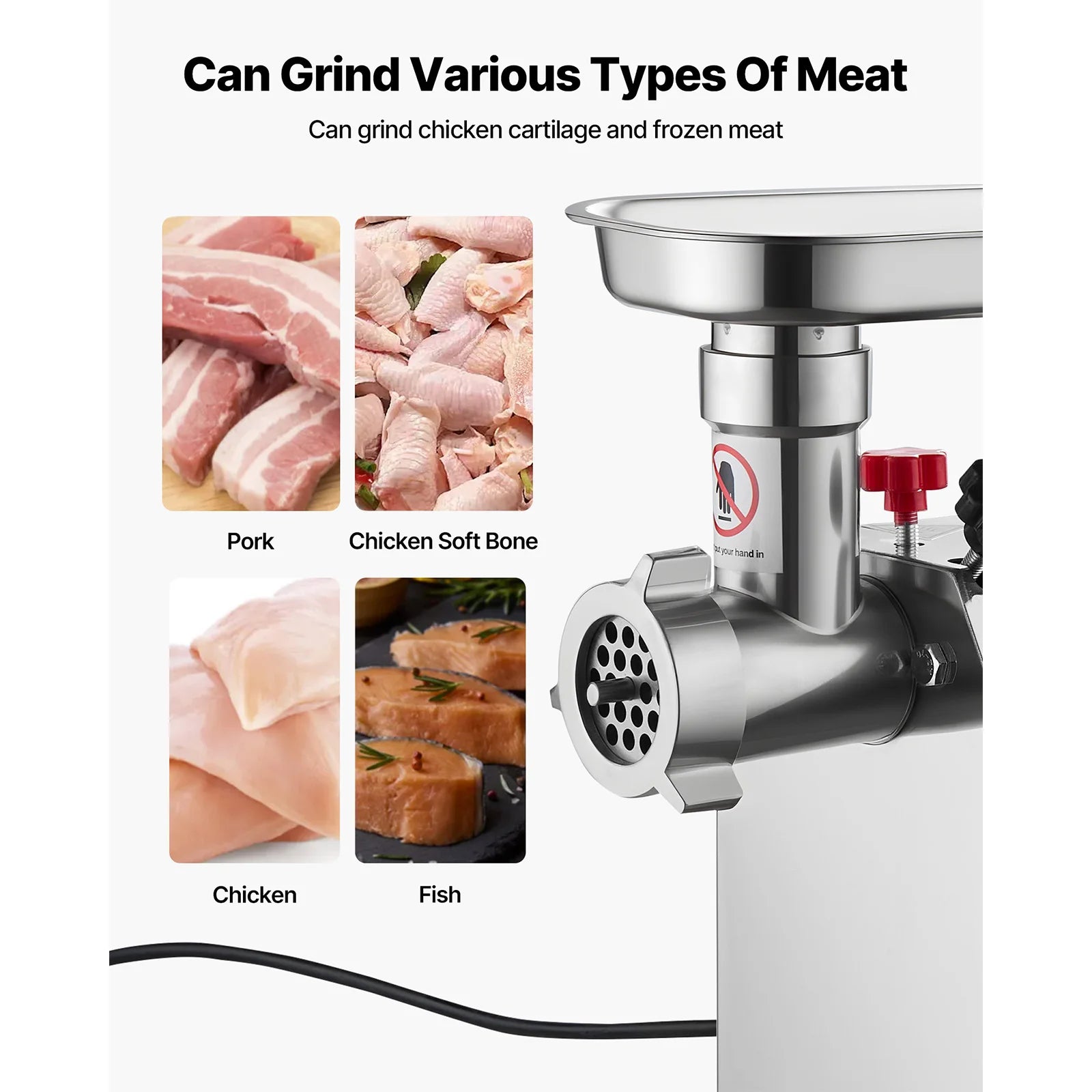 hachoir à viande pour cuisine moderne