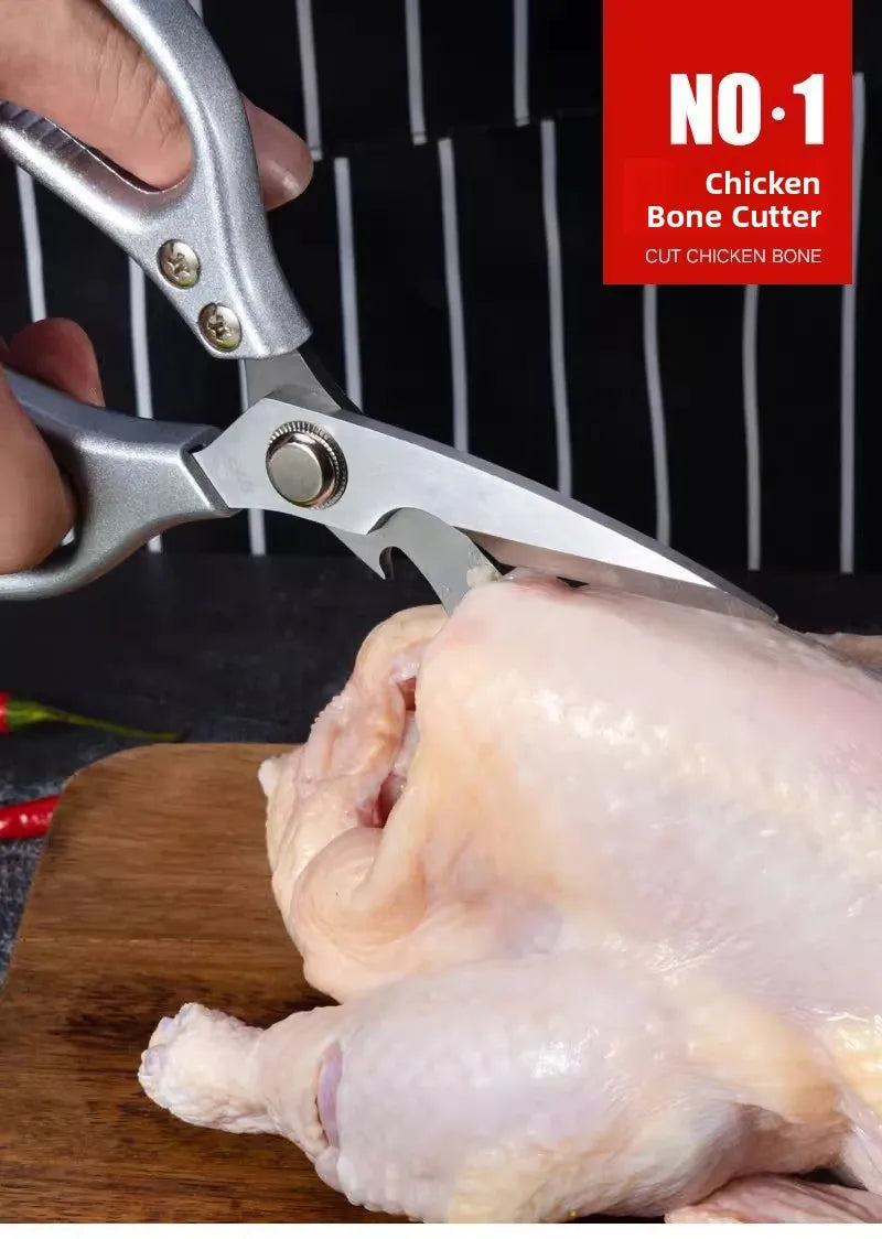 Ciseaux multifonctionnels pour cuisine professionnelle