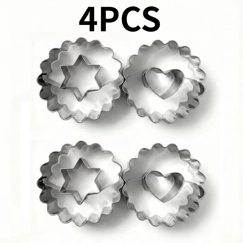 emporte-pièces en acier inoxydable pour biscuits