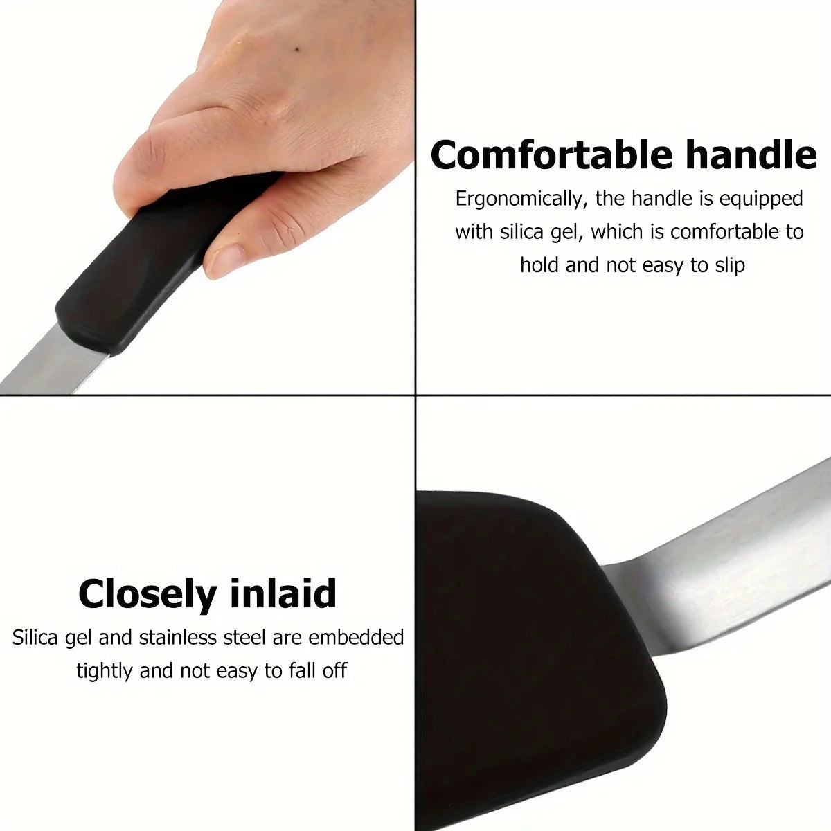 spatule silicone facile à nettoyer
