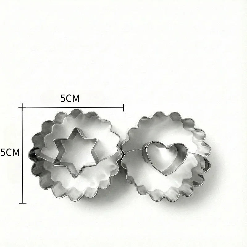 ustensiles de cuisine en inox pour biscuits