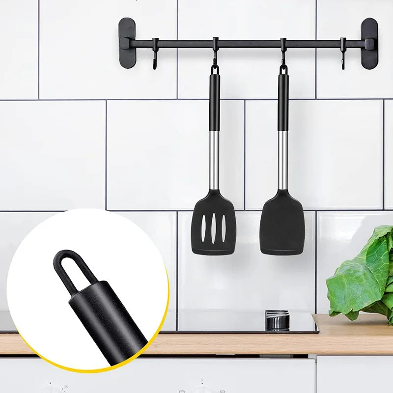 spatules résistantes à la chaleur en silicone