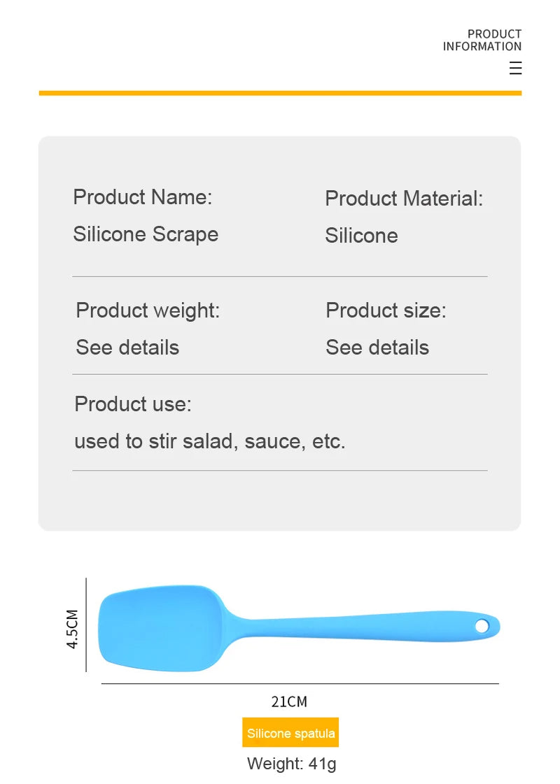 spatule silicone pour omelettes