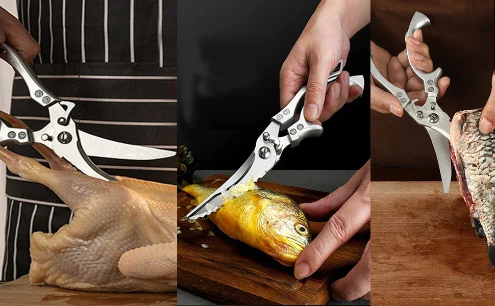 accessoires de cuisine ciseaux inox