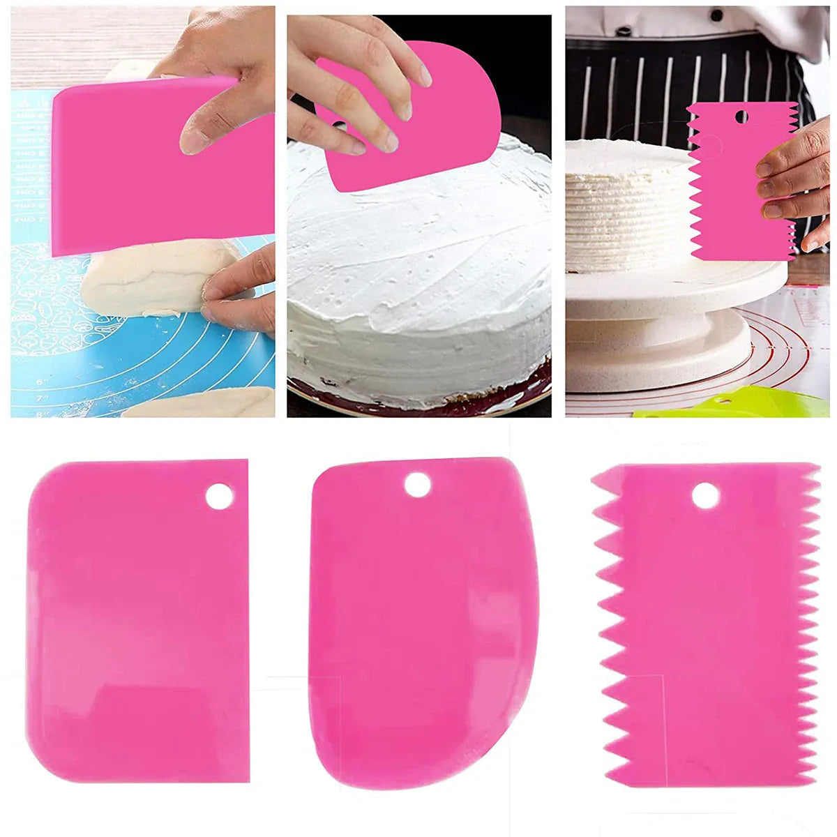 Poches à Douille en Acier Inoxydable - Kit de 21 Accessoires de Décoration douillepoche