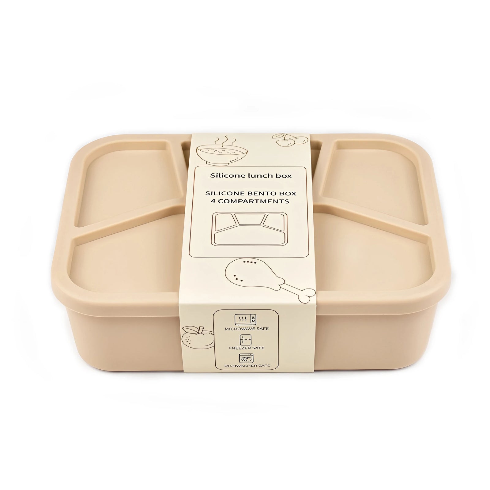 bento compartimenté pour repas faits maison