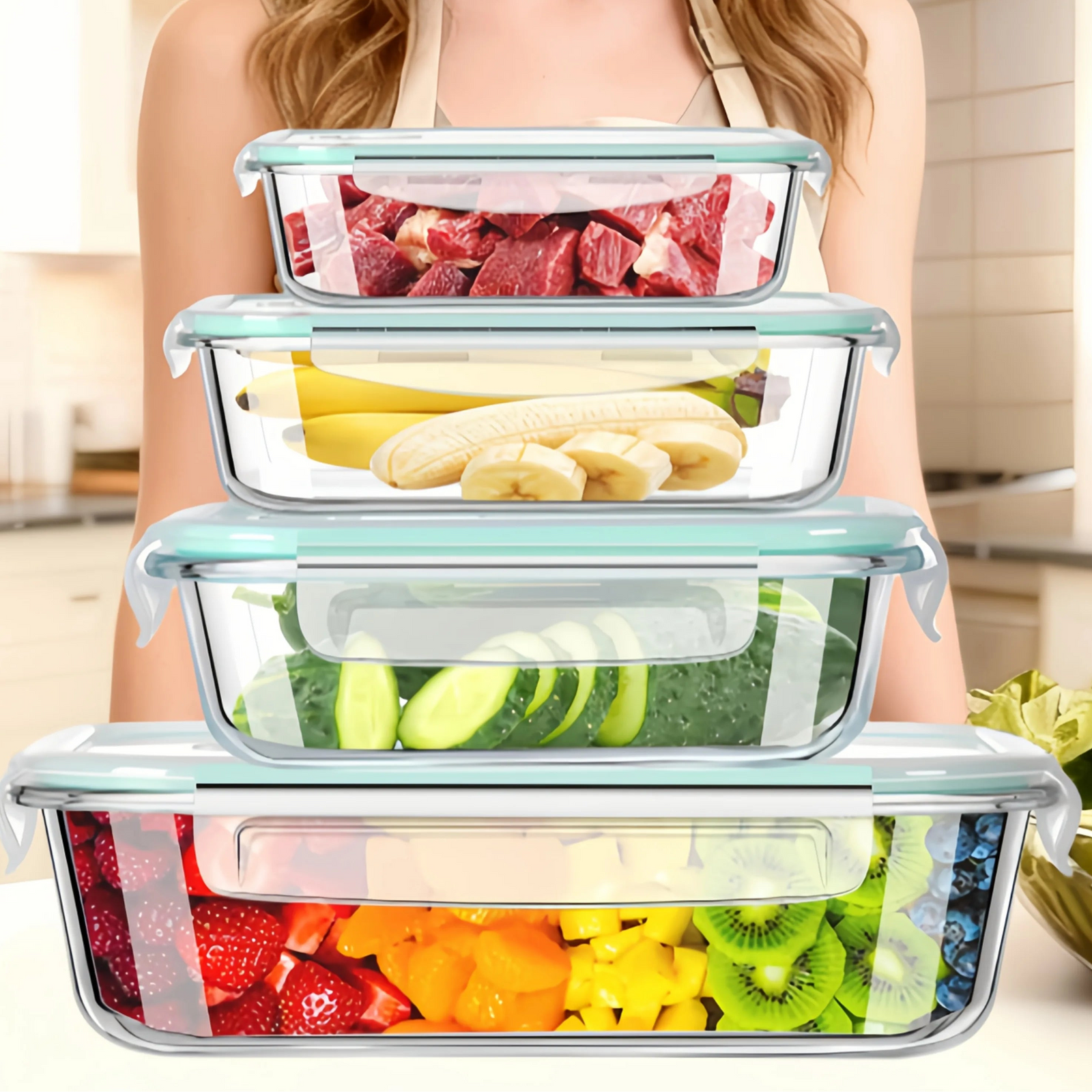 boite en verre pour aliments hermetique