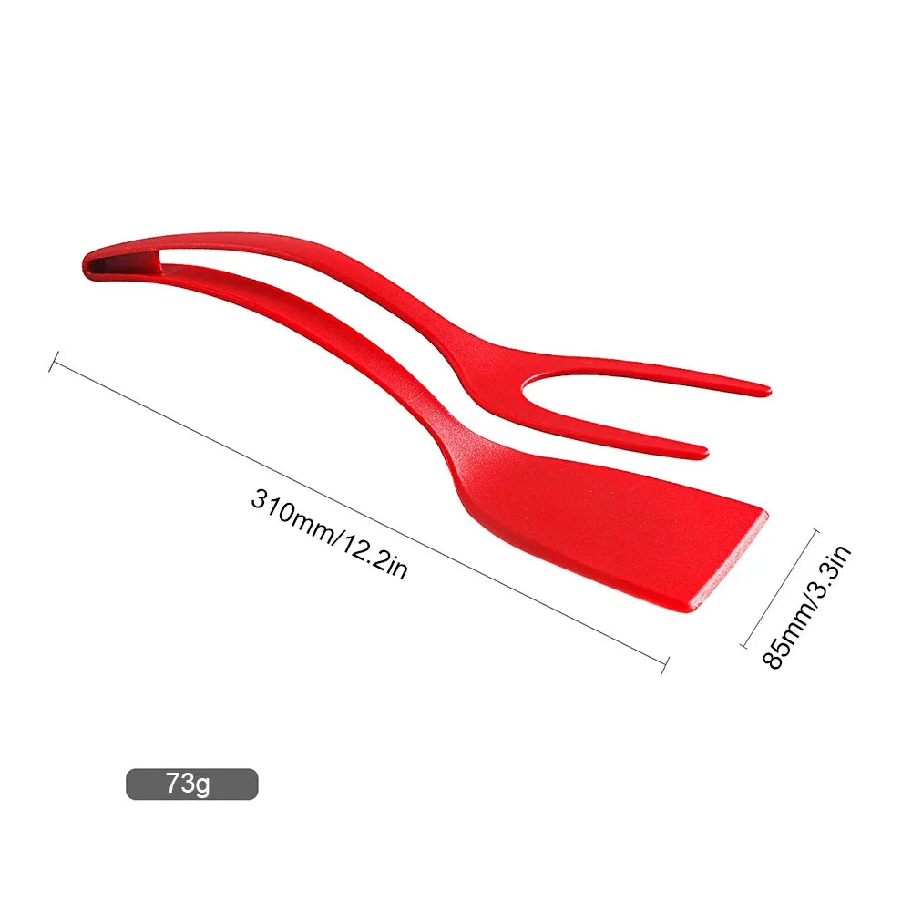 ustensile de cuisine rouge en silicone