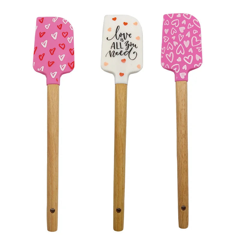spatules de cuisine en silicone pour mélanger