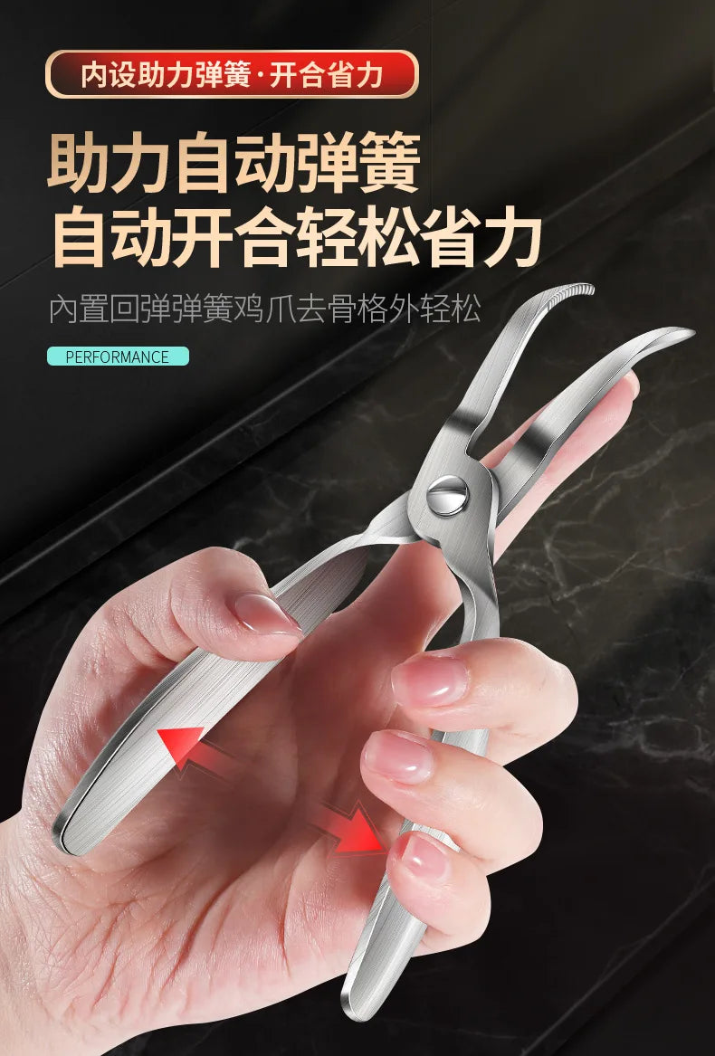 ciseaux de cuisine pour un usage intensif en inox