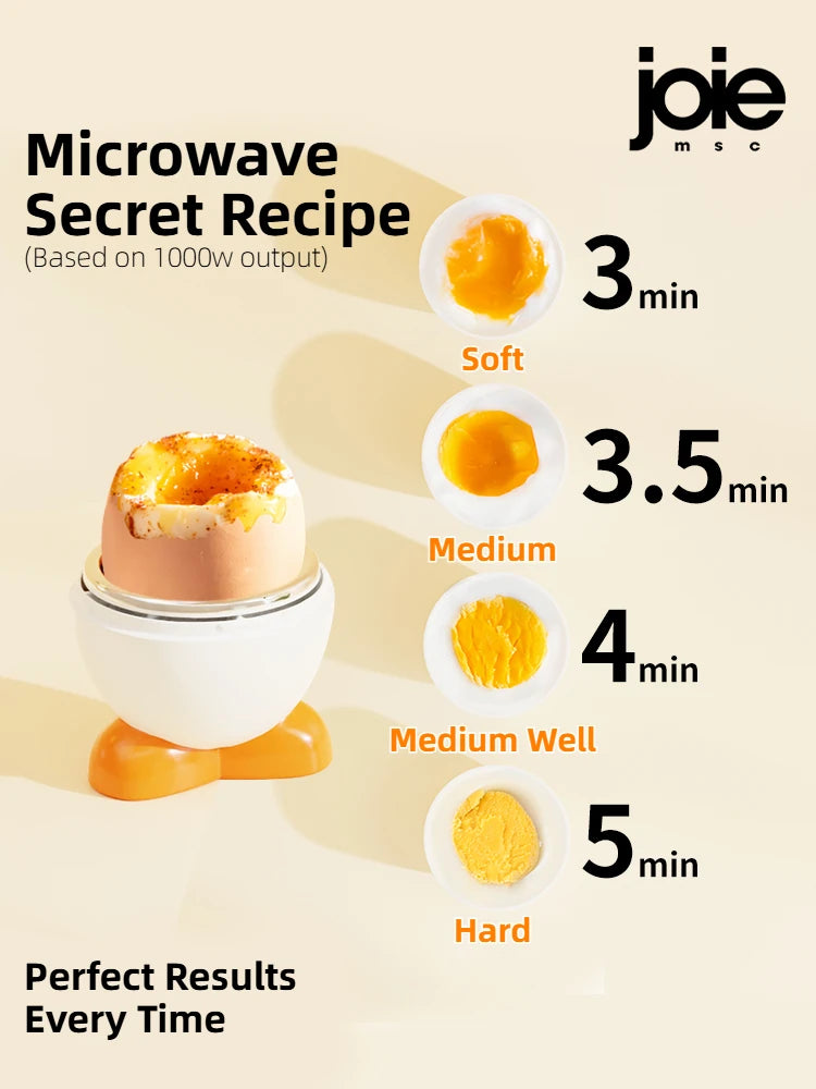 boîte à œufs pour cuisson au micro-ondes