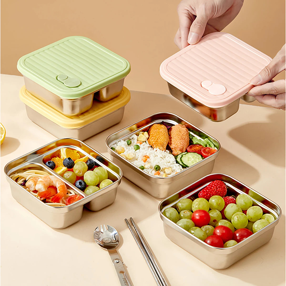 boîte étanche pour aliments de voyage