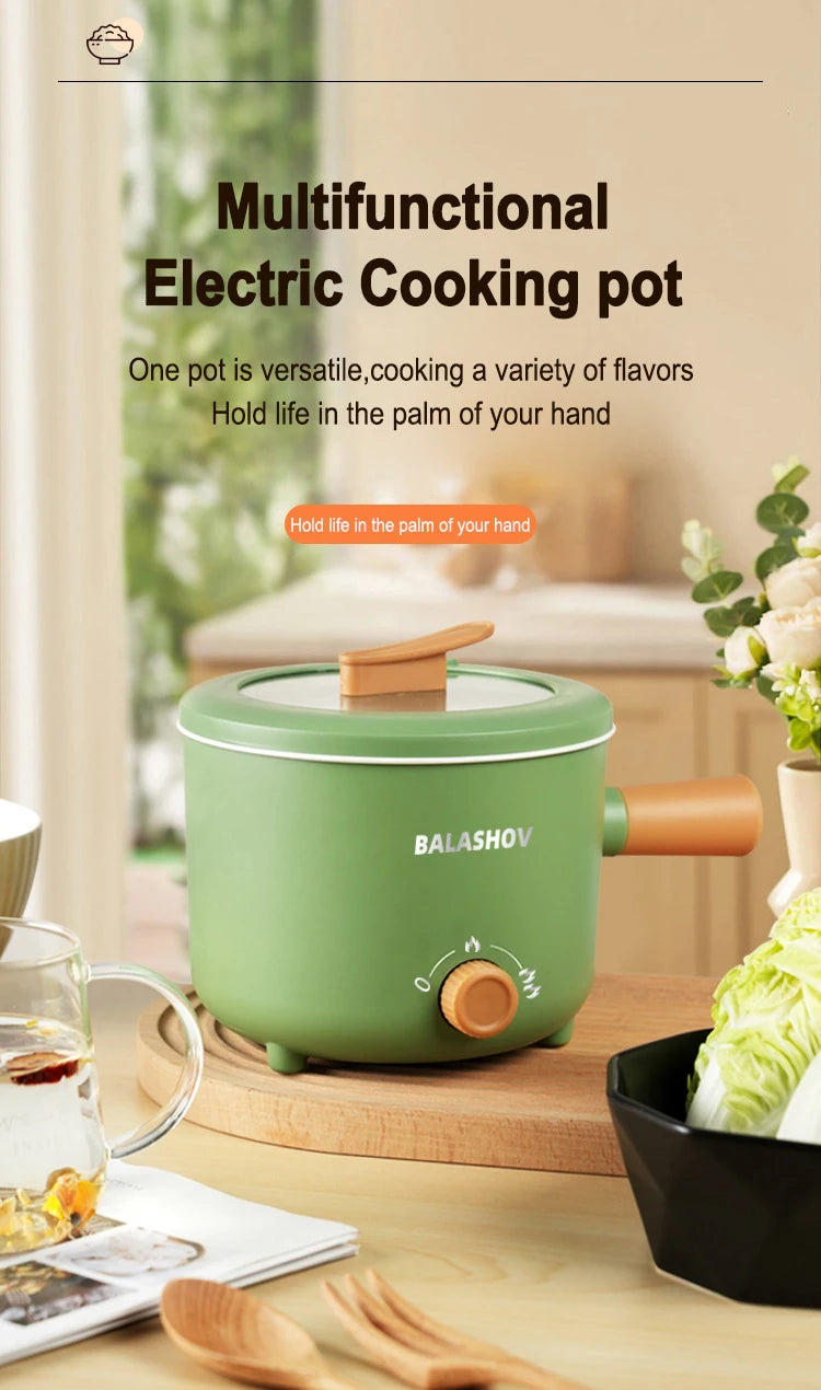 Mini cuiseur électrique multifonction en cuisine