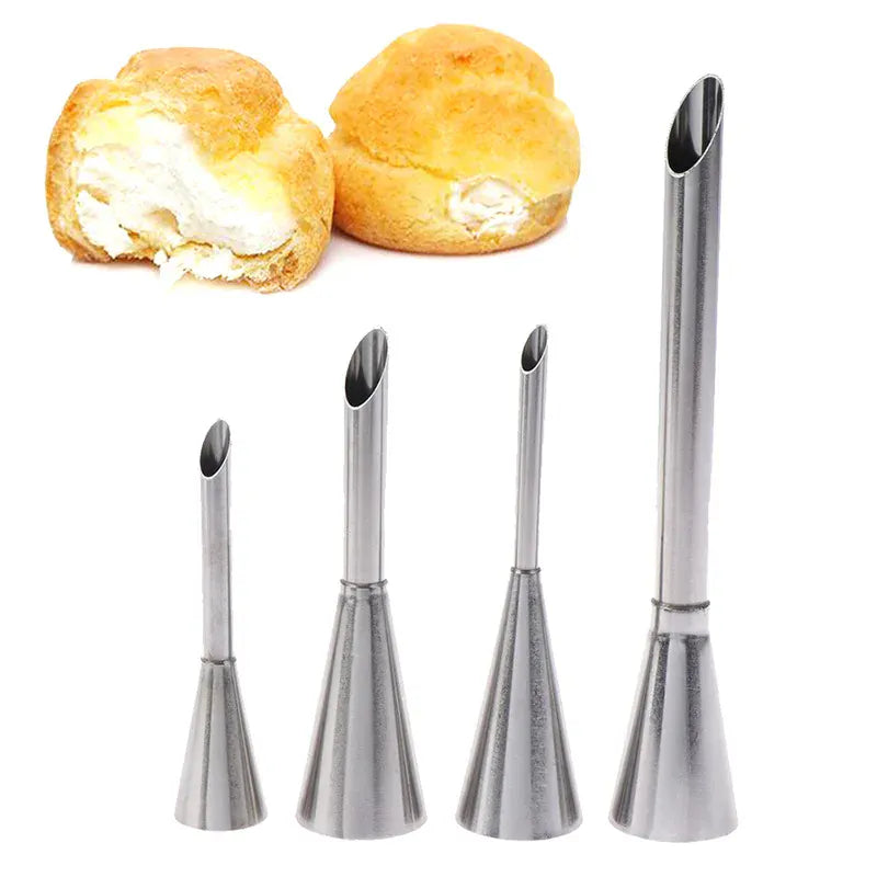 Douilles à pâtisserie en acier inoxydable - Set de 14 pièces pour gâteaux et desserts douillepoche
