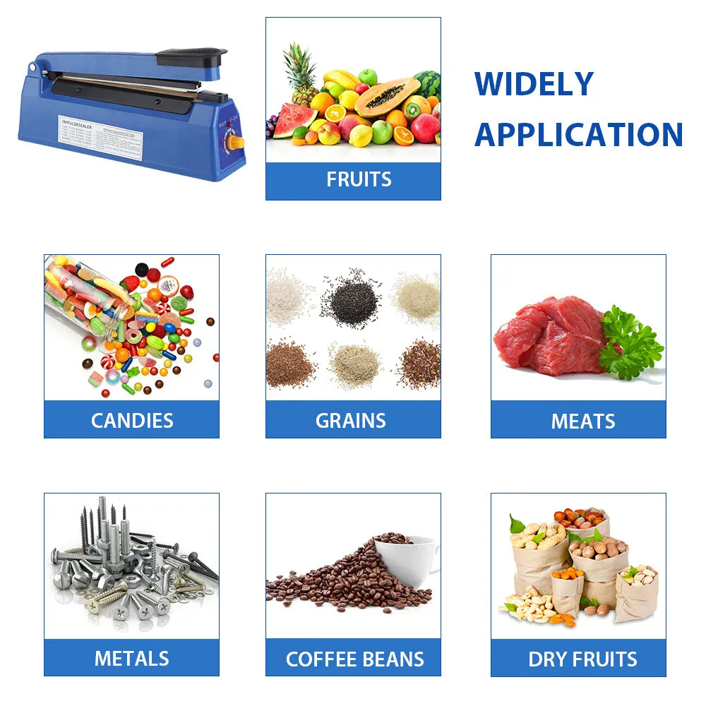Scelleuse Alimentaire Électrique - 200 Watts Sacs Compatibles sv
