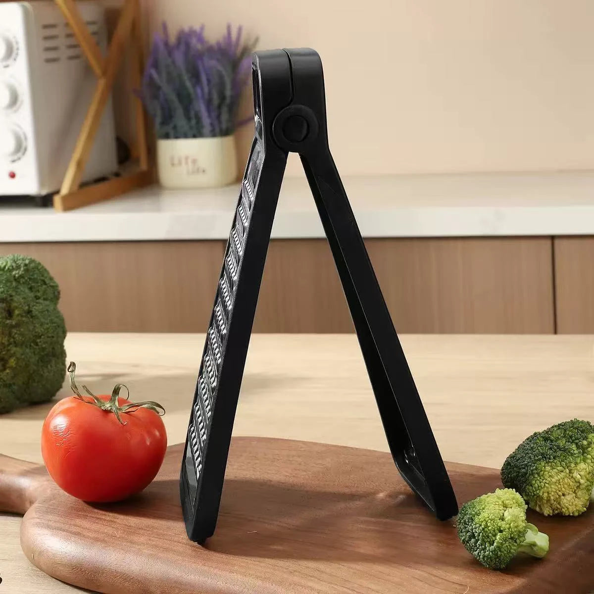 accessoire de cuisine en acier inoxydable râpe double face