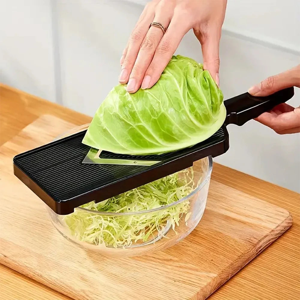 mandoline à légumes en acier inoxydable