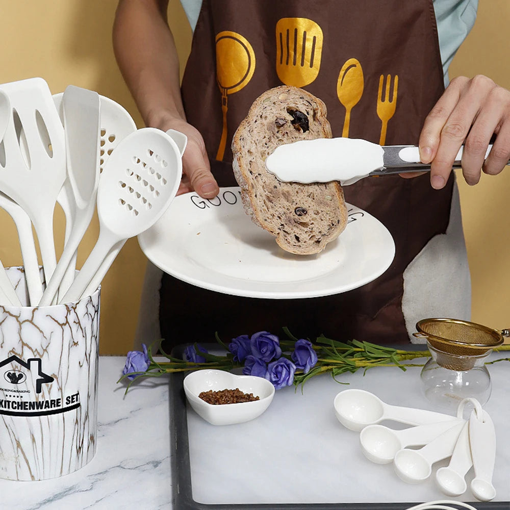 ustensiles de cuisine en silicone résistants