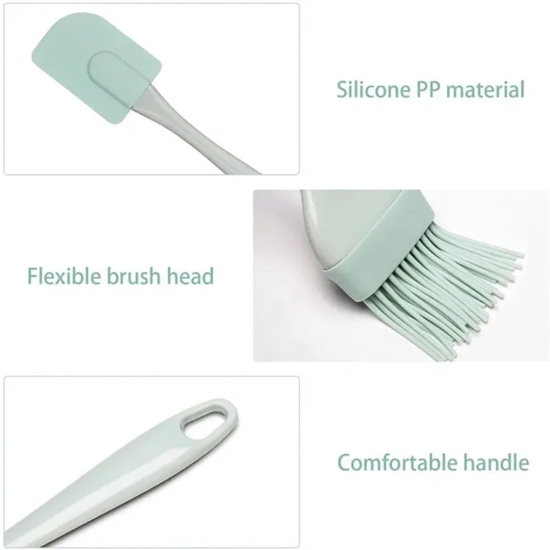 spatules pâtisserie en silicone de qualité